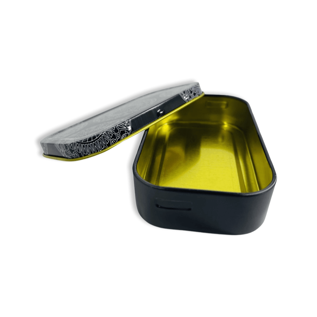 Cajita Lata Negra diseño1