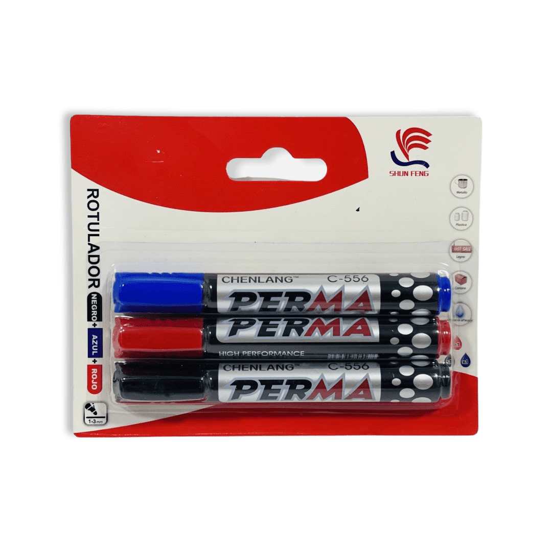 Set 3 plumones permanentes1