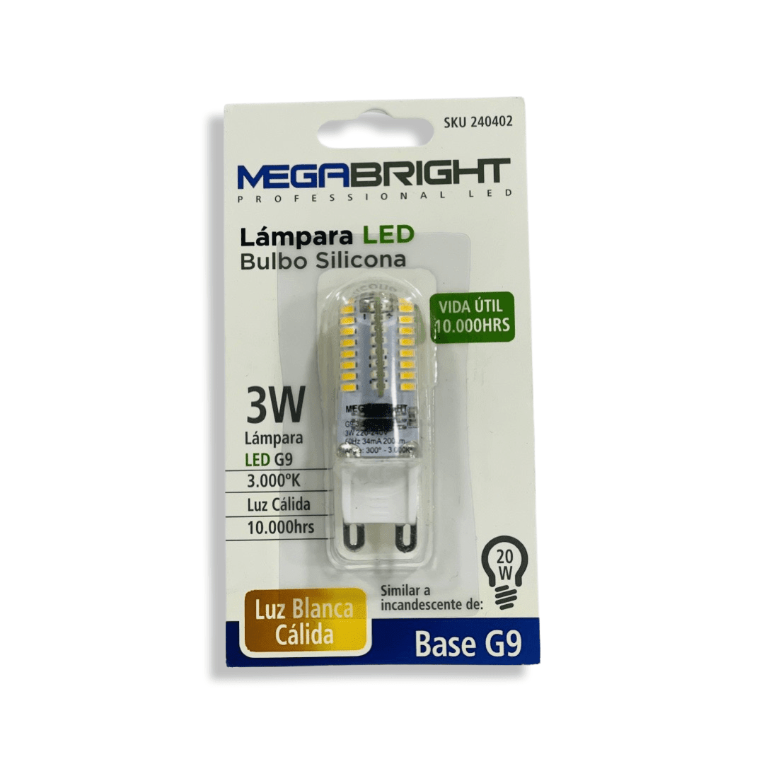 Ampolleta Led Megabright G9 3W1