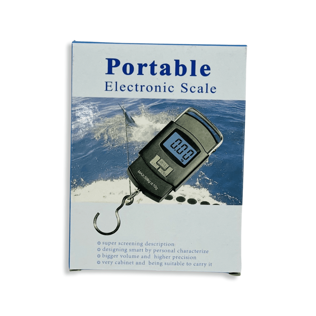 Balanza Electronica portatil Maleta Gancho IRM99621