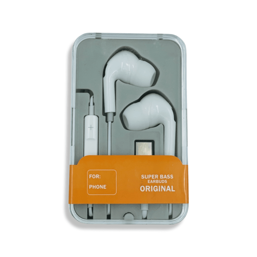 Audífono ML Earbuds en cajita acrílica Tipo C1