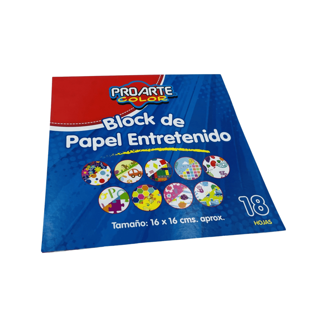 Papel Entretenido 16x16 Proarte1