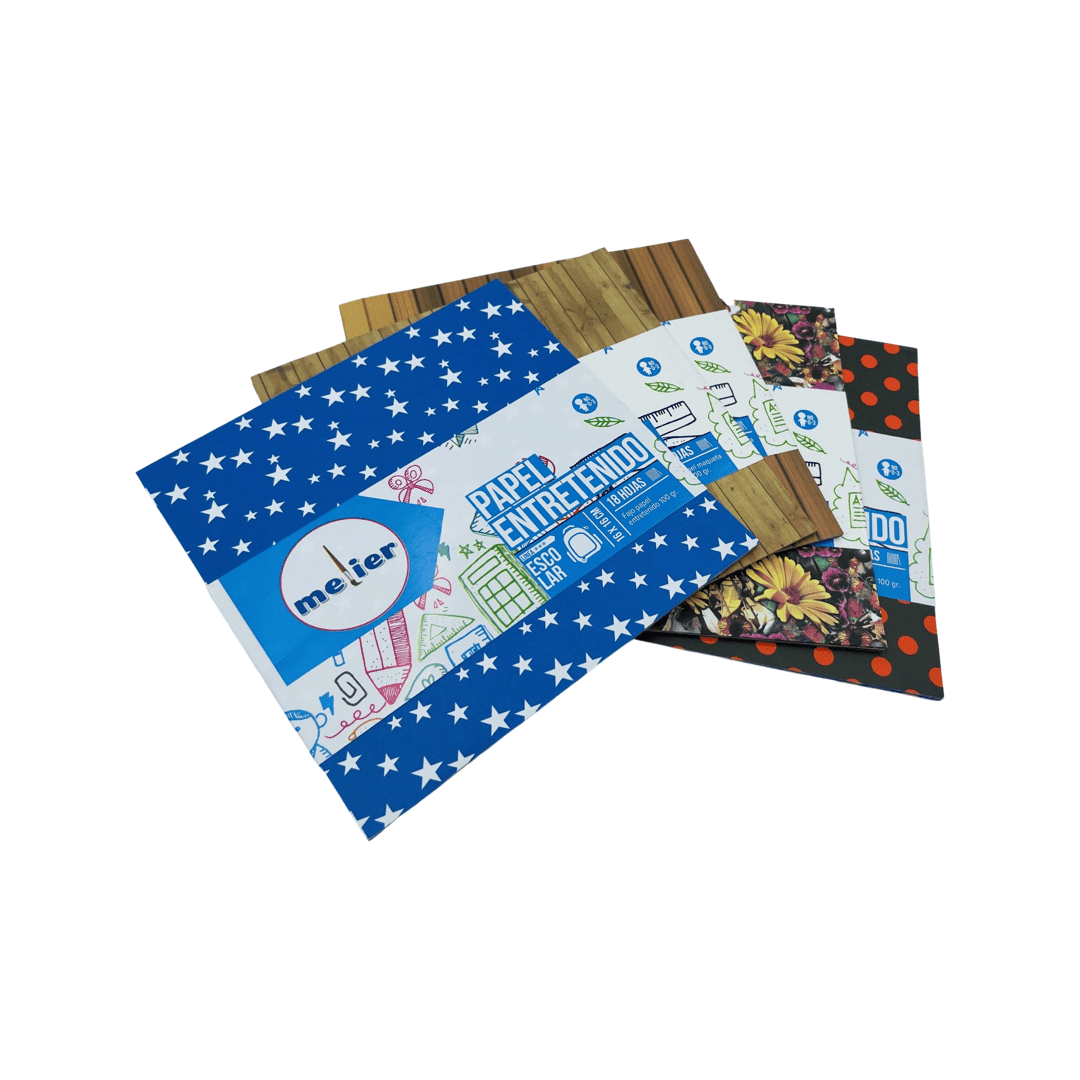 Papel Entretenido 16x16 Melier1
