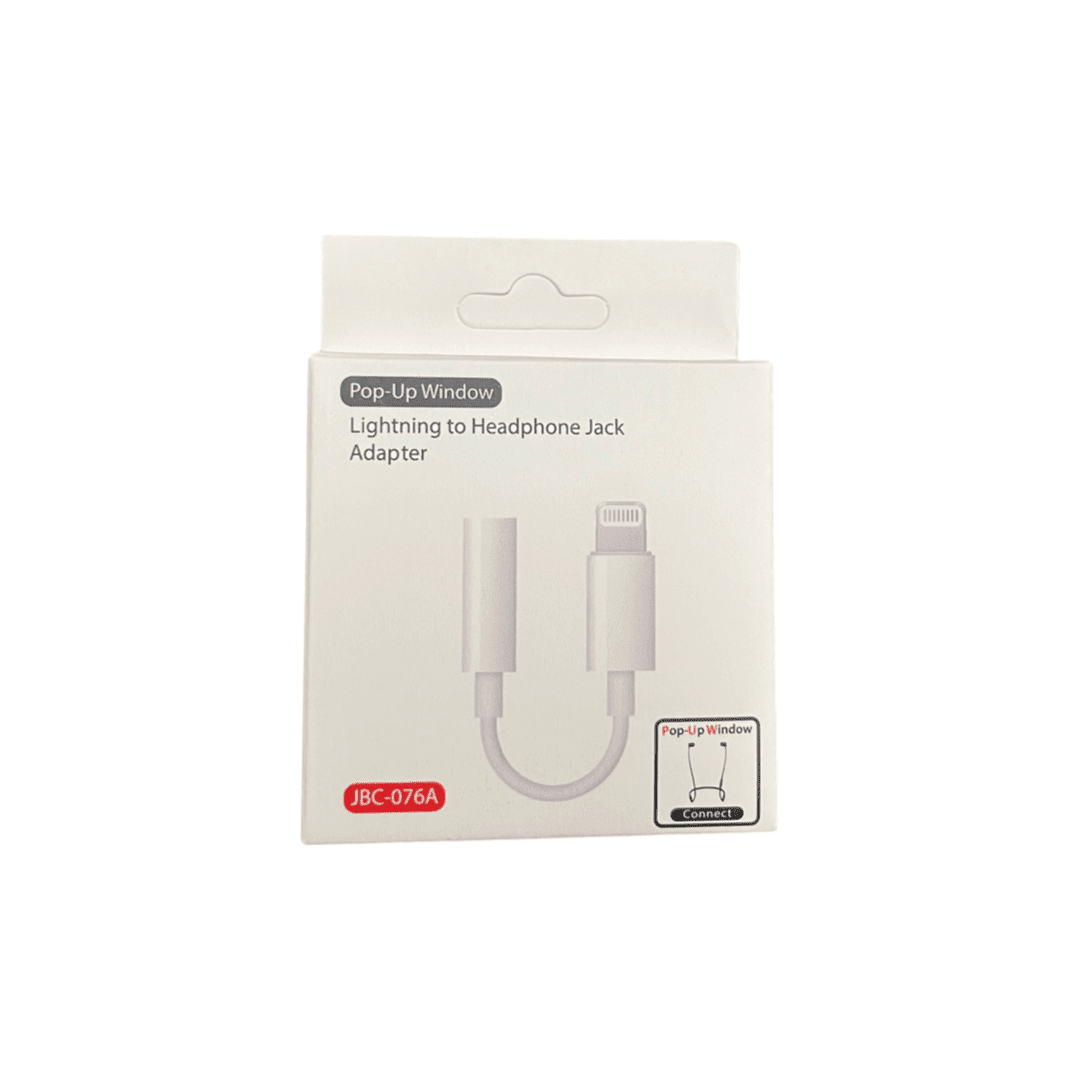 Cable adaptador Audífono Iphone BT 076A1