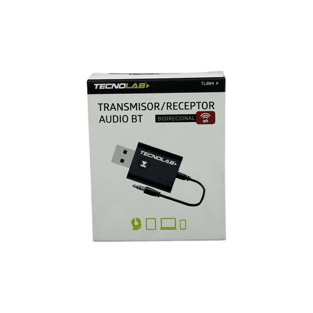 Bluetooth Auto o Equipo Receptor y Transmisor de Audio Bluetooth 5,0 Tecnolab2