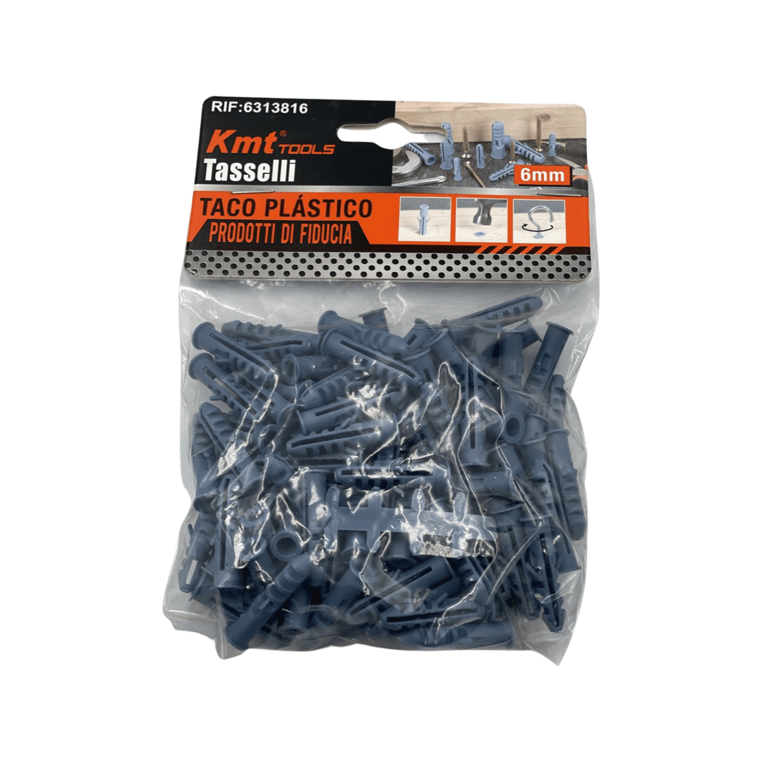 Bolsa tarugos plásticos 6mm kmt tools1