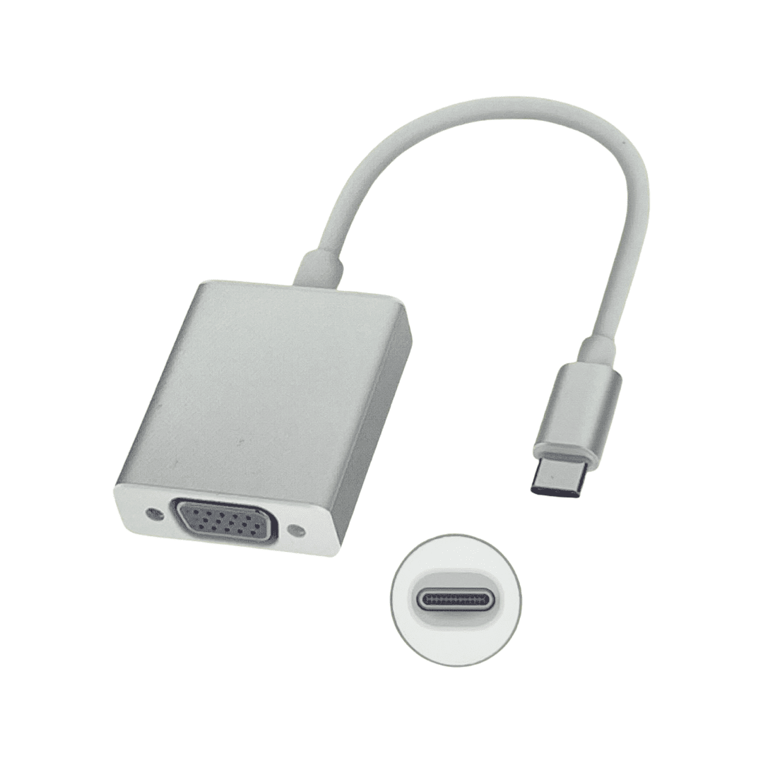 Adaptador Tipo C 3,1 a VGA Tecnolab TL0671
