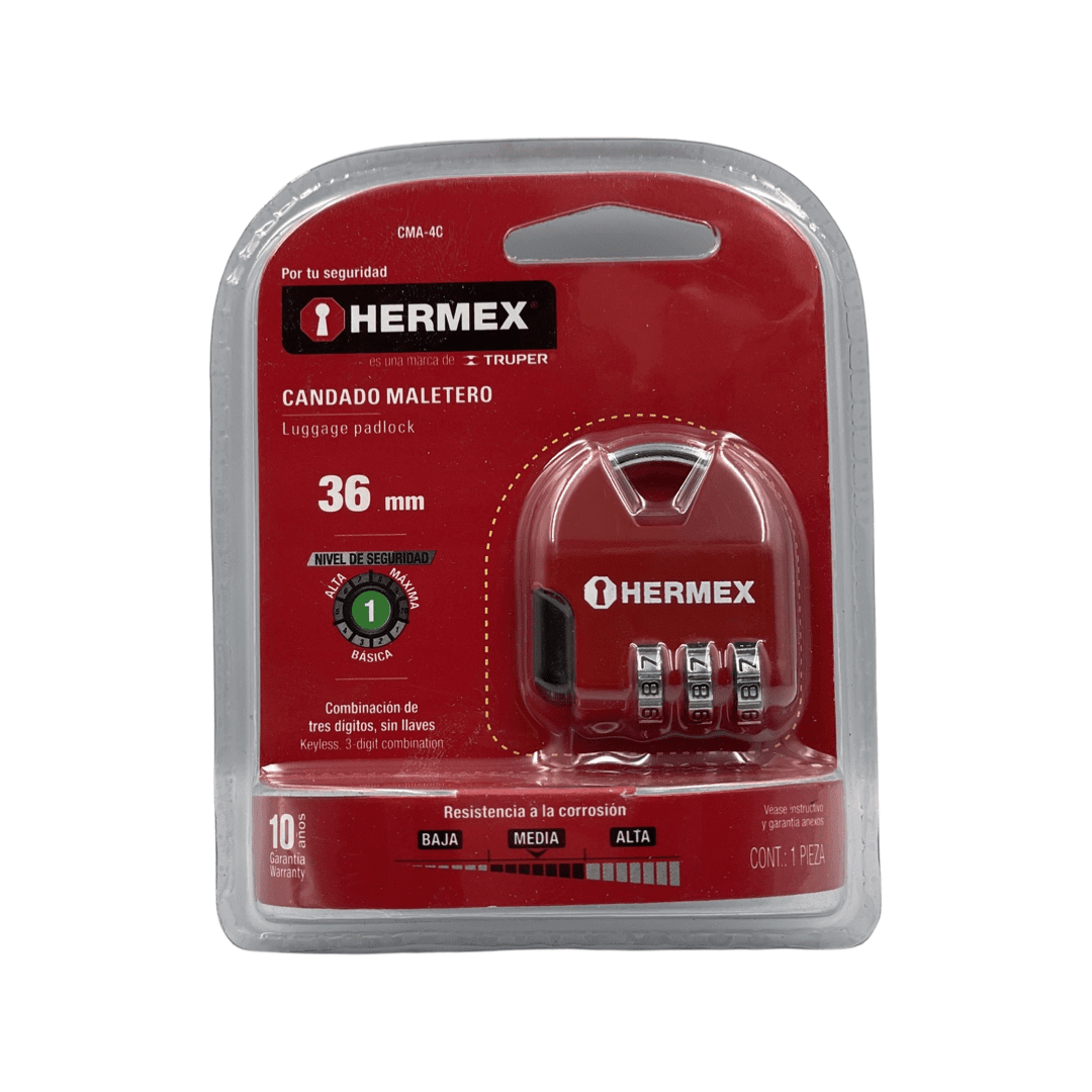 Candado Hermex Clave1