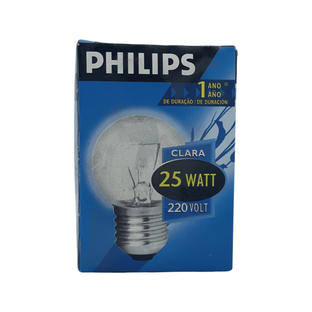 Ampolleta Philips E27 bola incandescente1