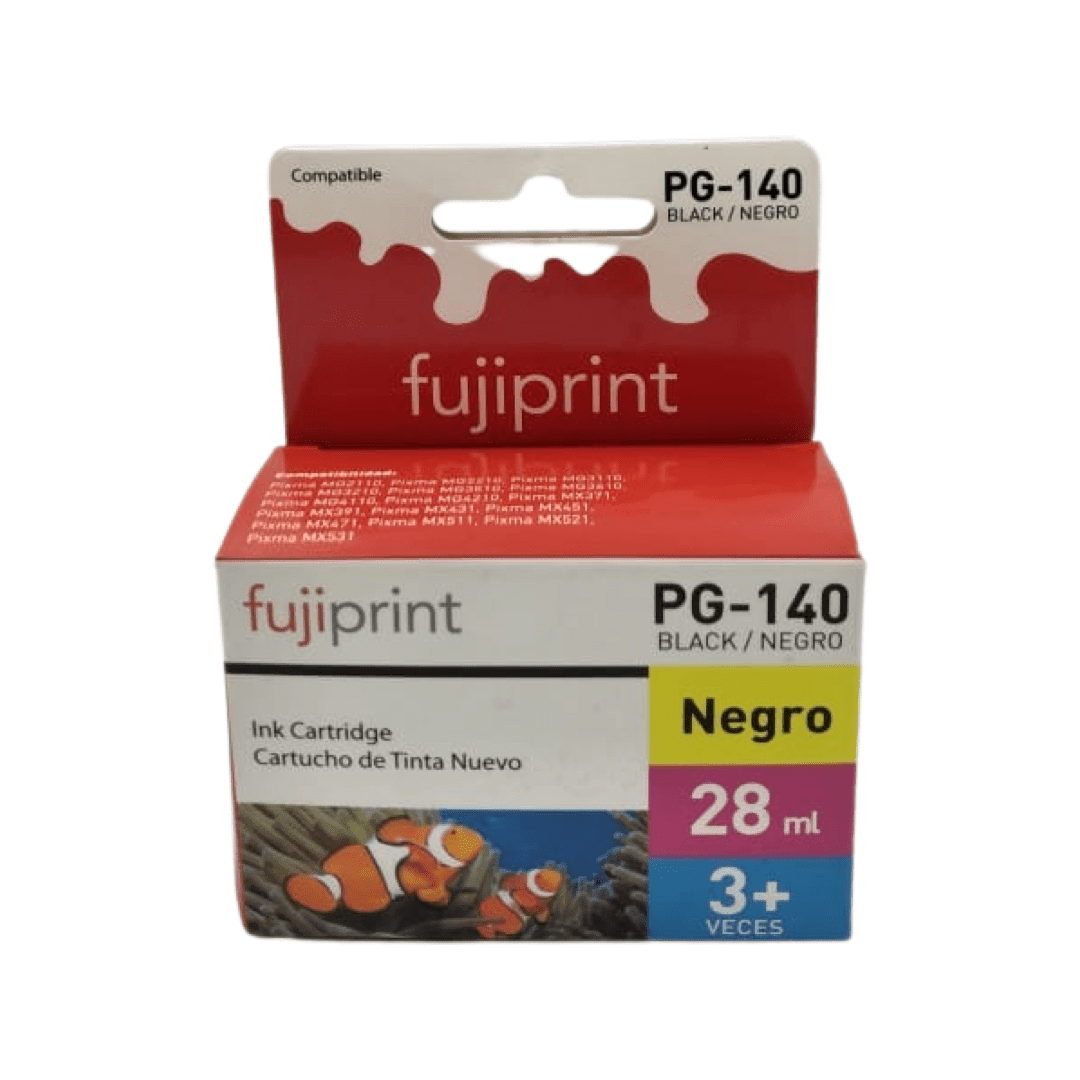 PG140 CARTRIDGE COMPATIBLE C/CANON BLACK1