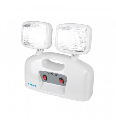 Lampara Emergencia 2 Focos Philco 18 Led2