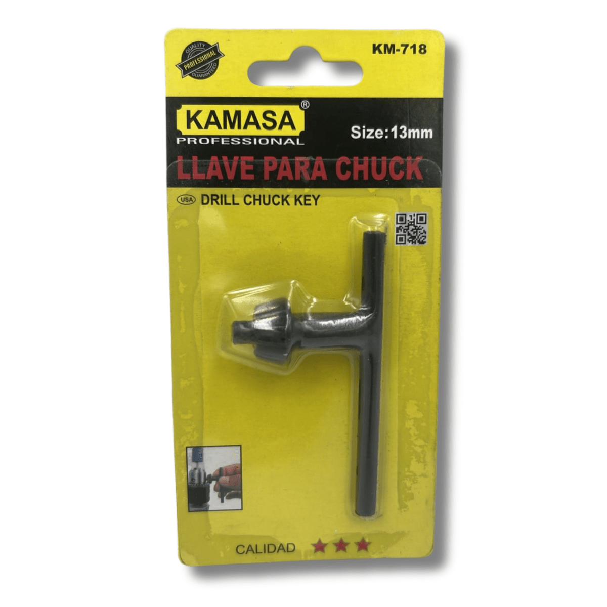 Llave para mandril Kamasa 1/2'' 13mm1