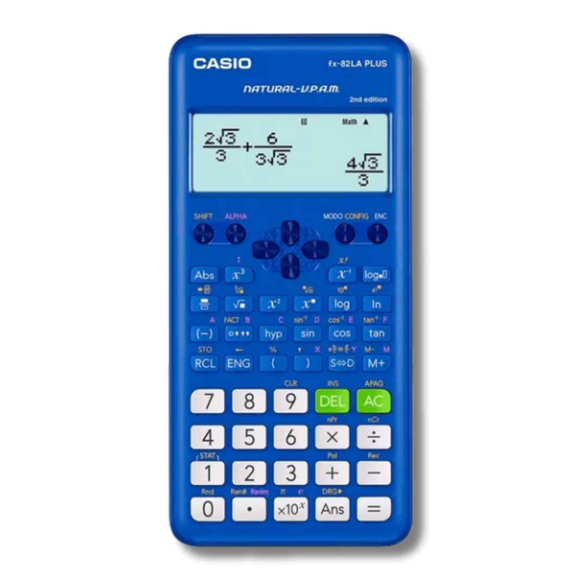 Calculadora Casio 82LA PLUS Colores2