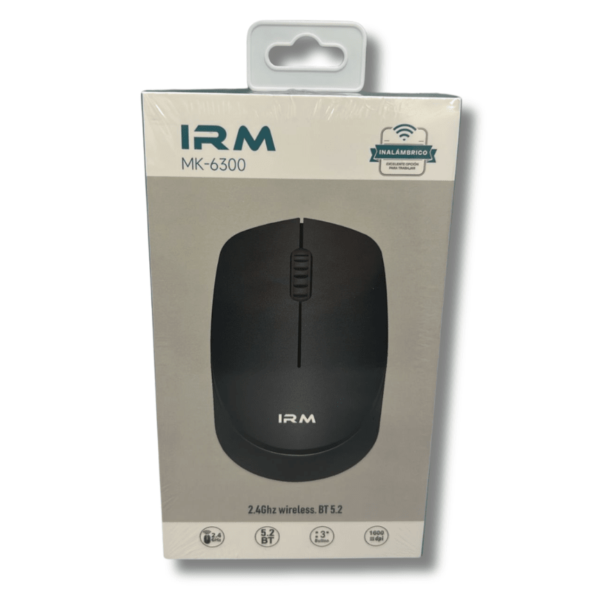 Mouse Inalámbrico IRM11681 USB y Bluetooth para Notebook y PC1