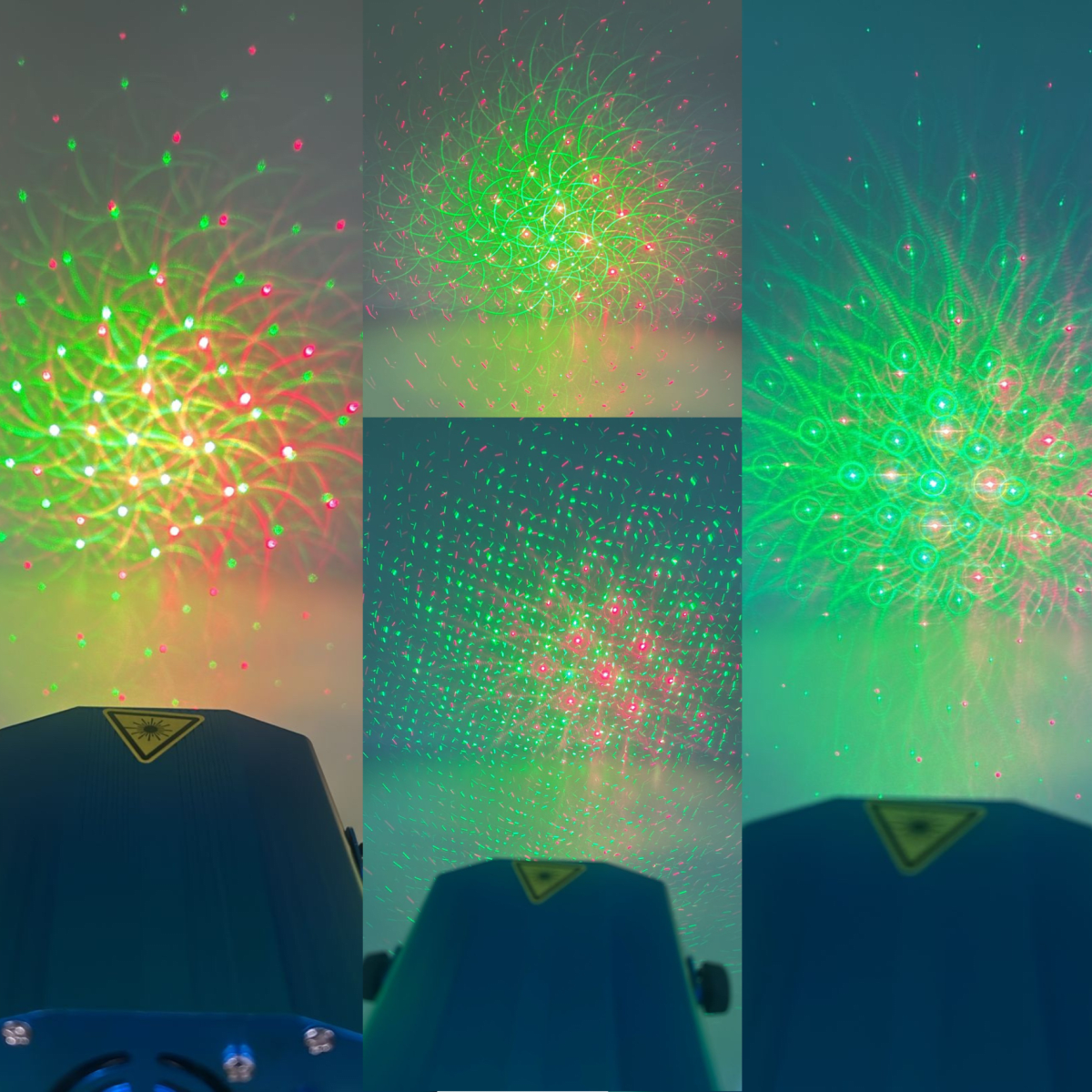 Mini Proyector Laser Holografico fiesta 4 efectos3