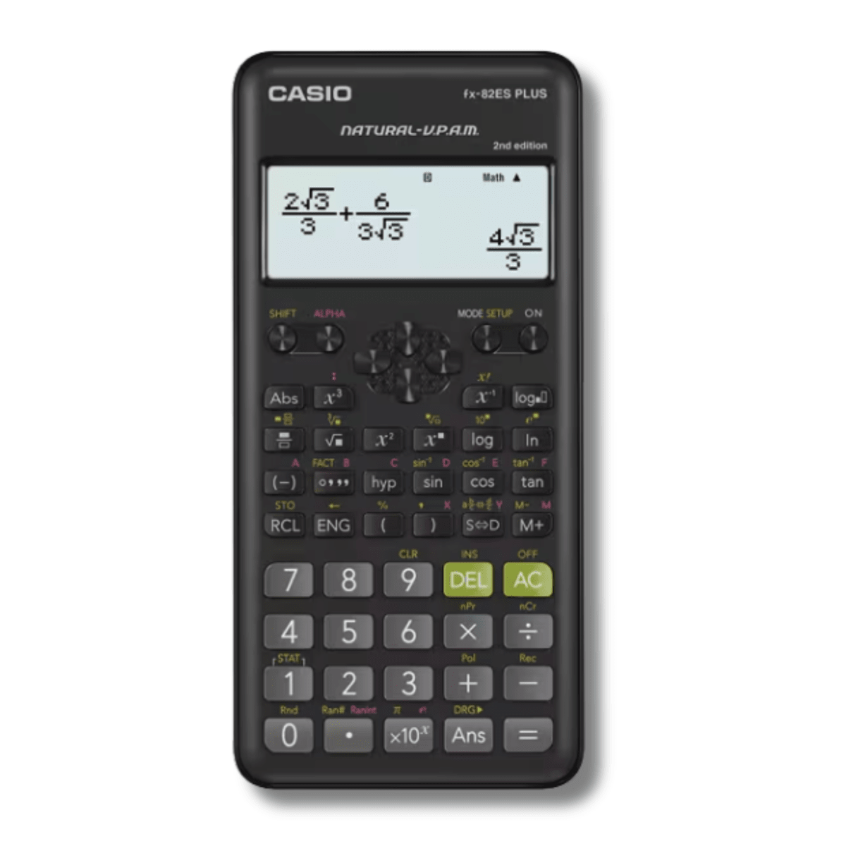 Calculadora Casio fx-82ES PLUS Colores3