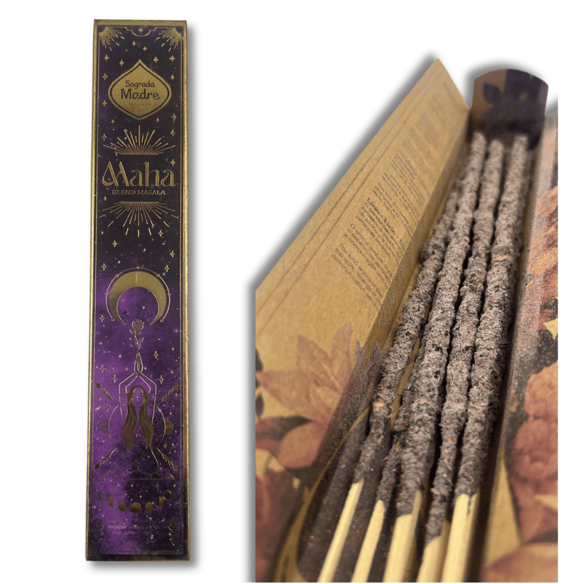 Incienso Natural Maha Sagrada Madre Amor Propio1