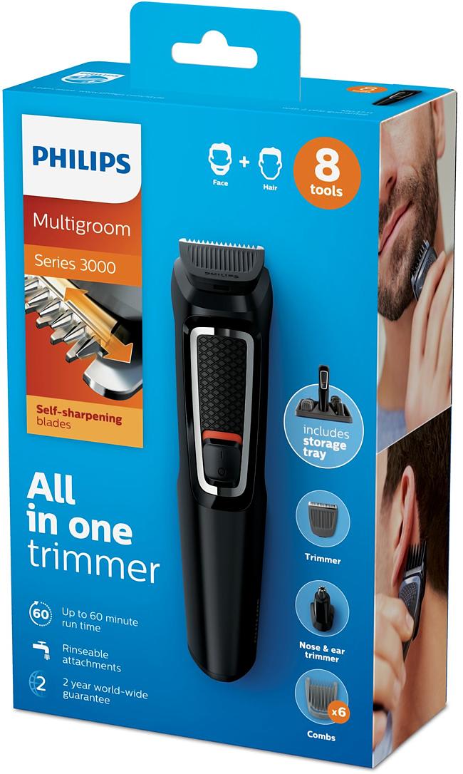 Afeitadora y cortadora Philips Multigroom MG37311