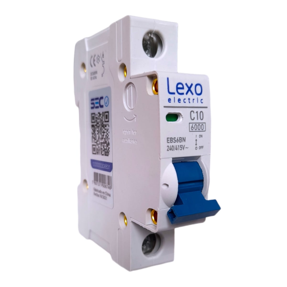 Interruptor automatico 10amp Lexo1