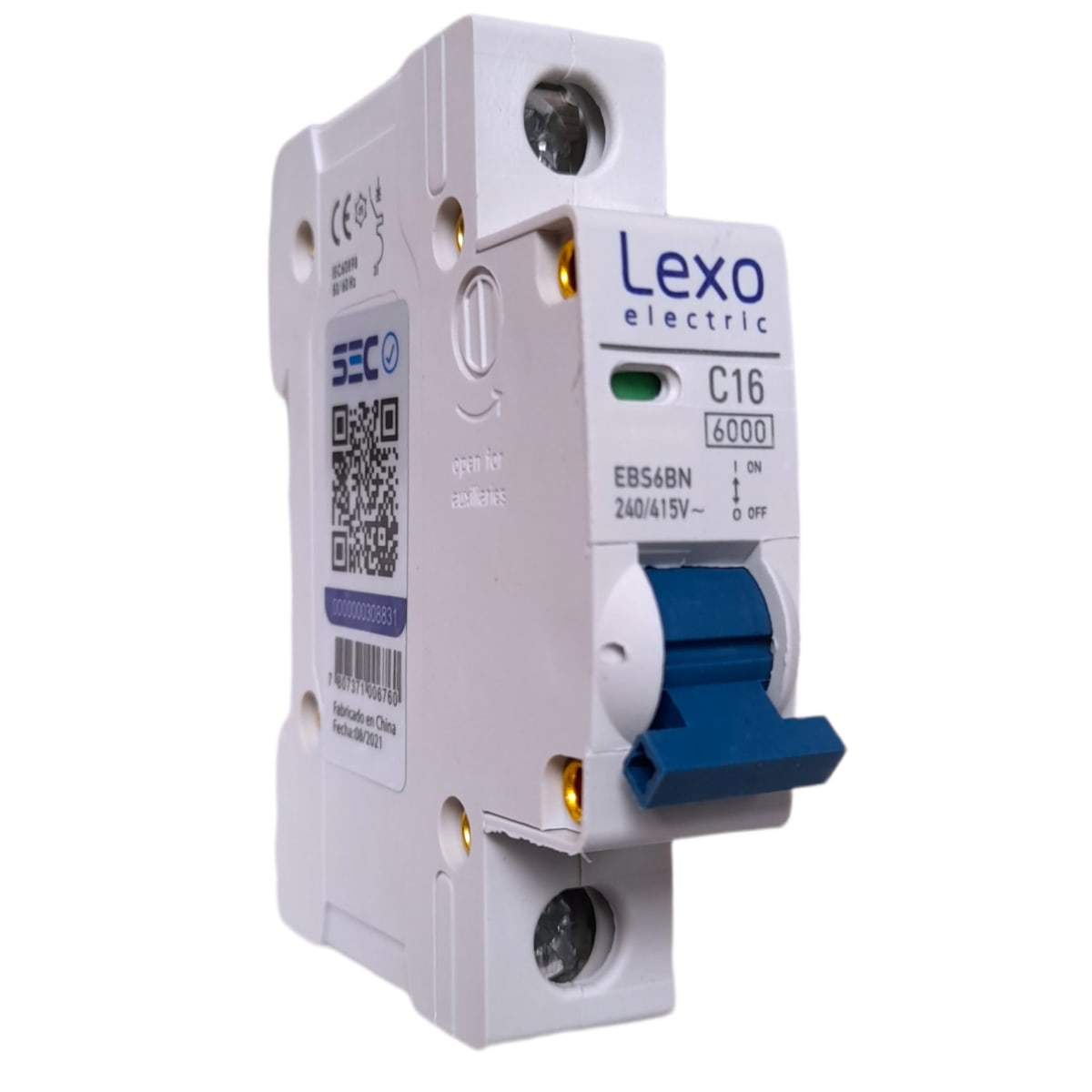 Interruptor automatico 16amp Lexo1