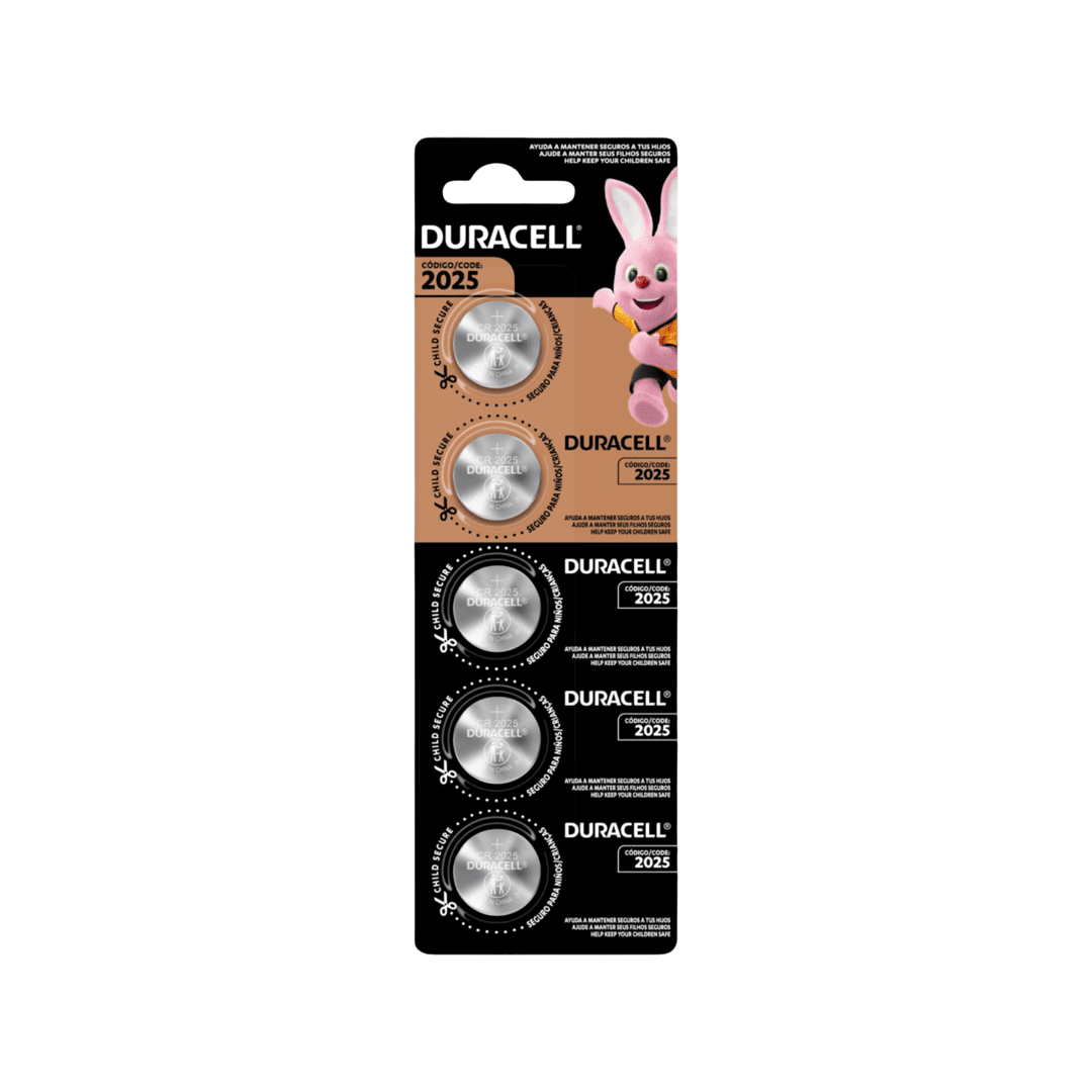 Pila Duracell DL/CR 2025 3v Tira 5 unidades2