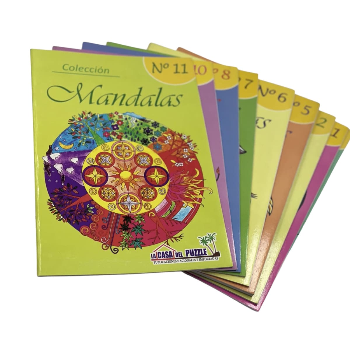 Libro simple para colorear Mandalas1