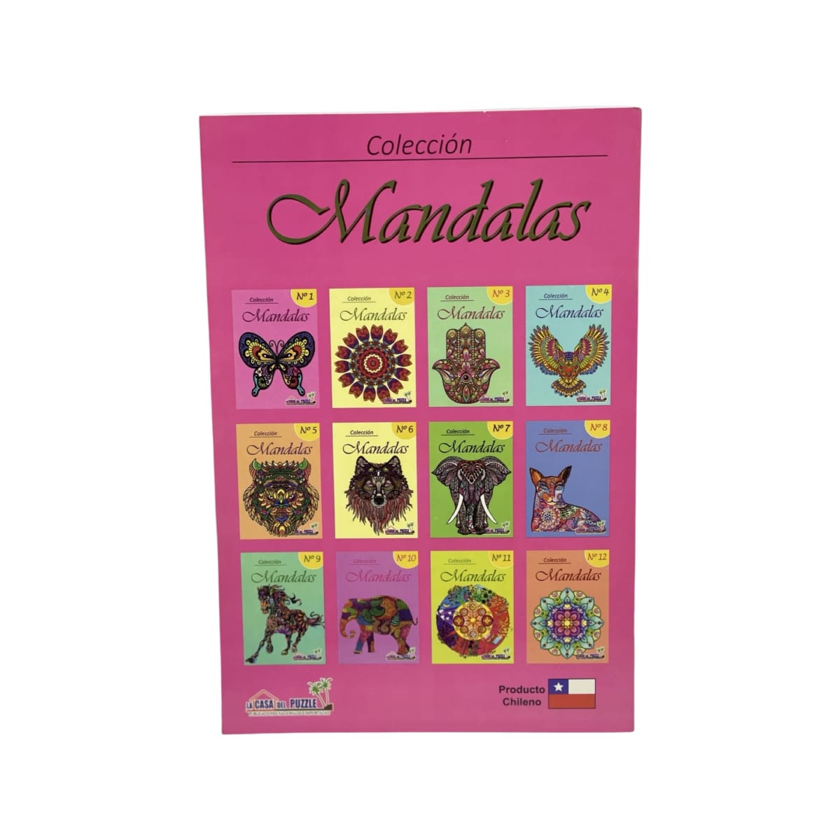 Libro simple para colorear Mandalas2