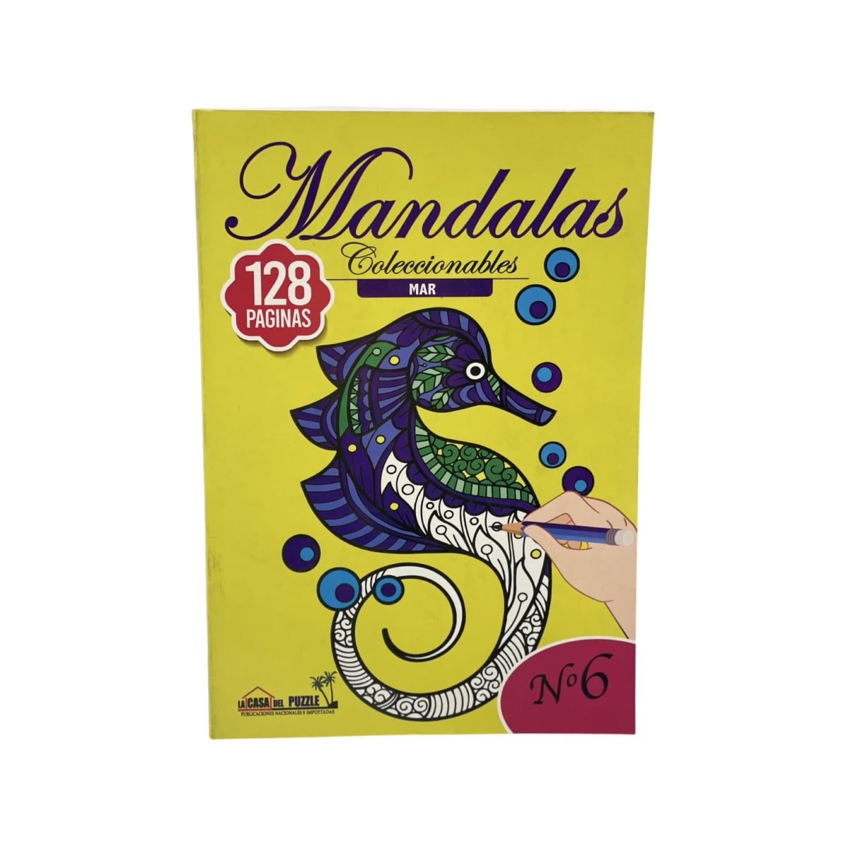 Libro 128 paginas para colorear Mandalas y otros3