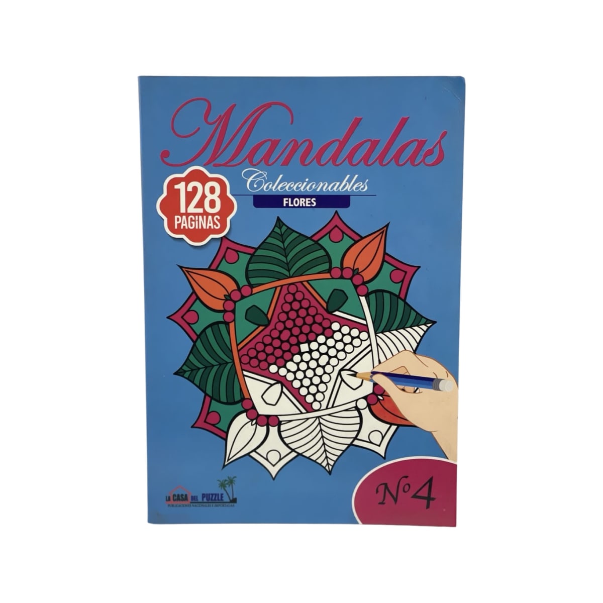 Libro 128 paginas para colorear Mandalas y otros5