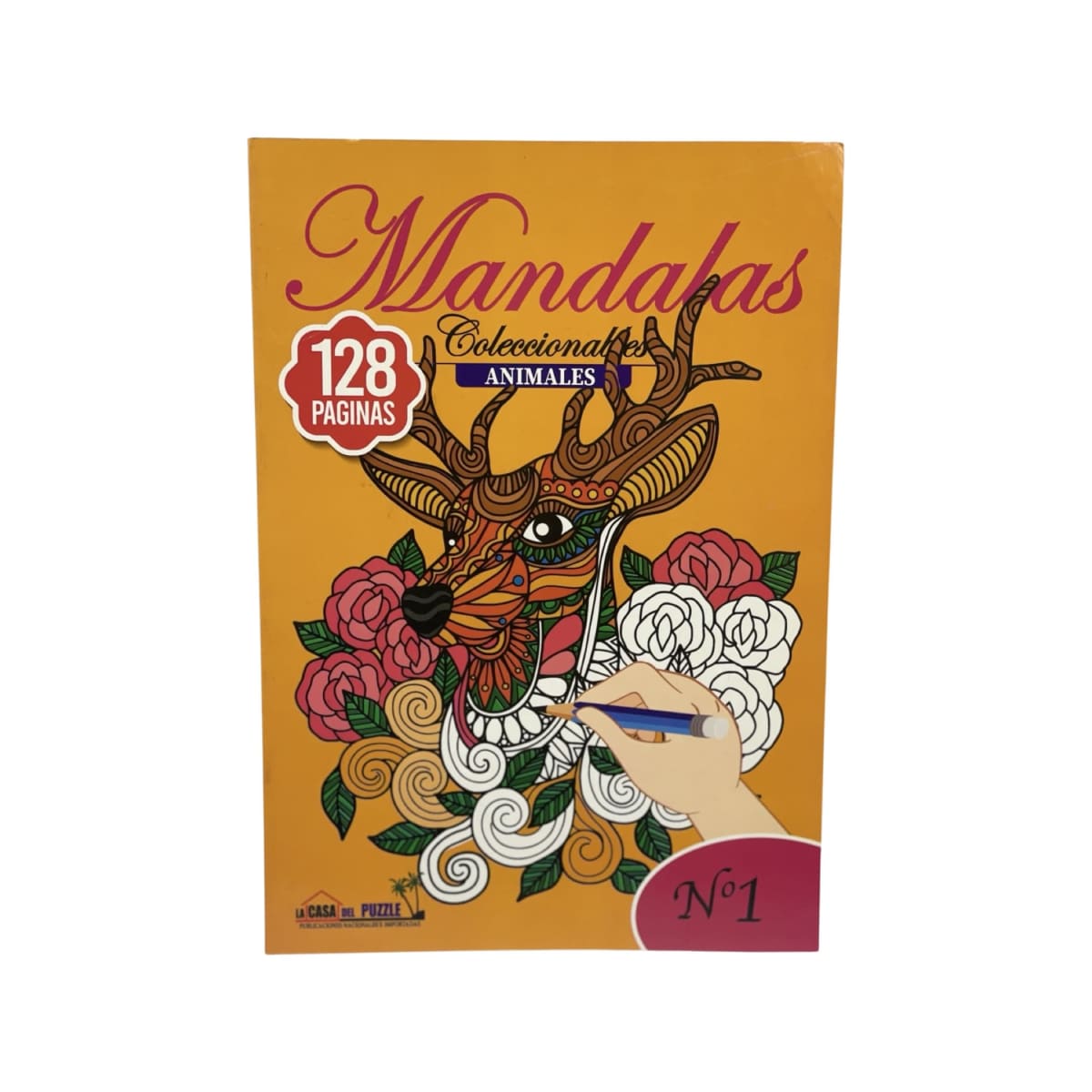 Libro 128 paginas para colorear Mandalas y otros6