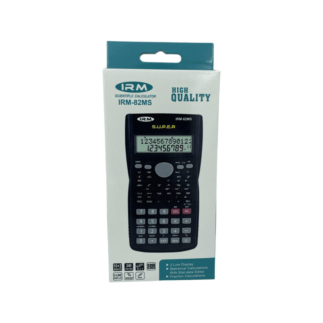 Calculadora IRM-82MS Cientifica3