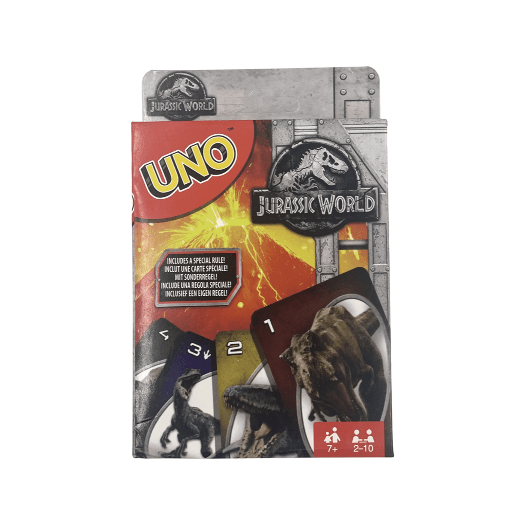 Naipe Uno Jurassic World1