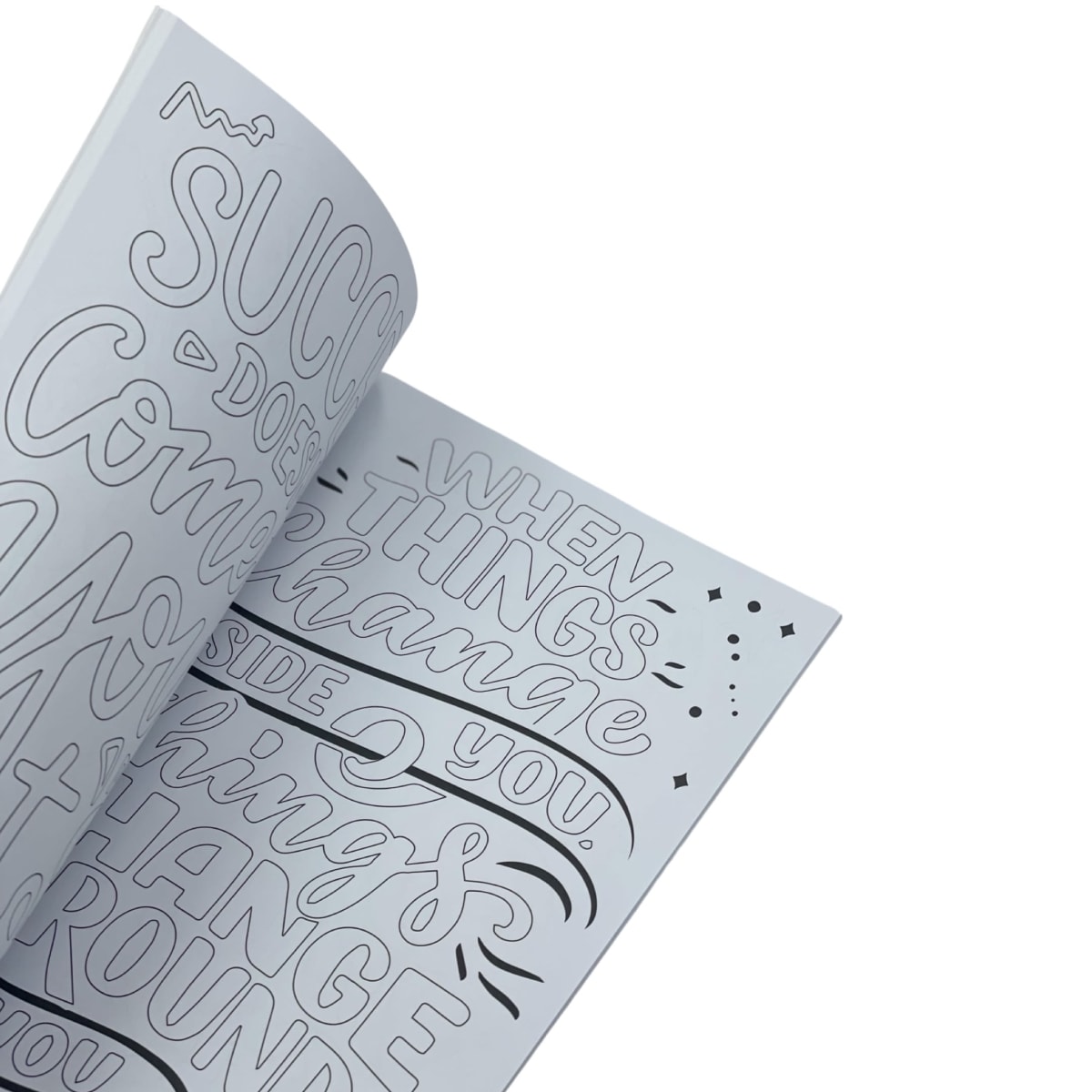 Libro para colorear Lettering Art and Craft4