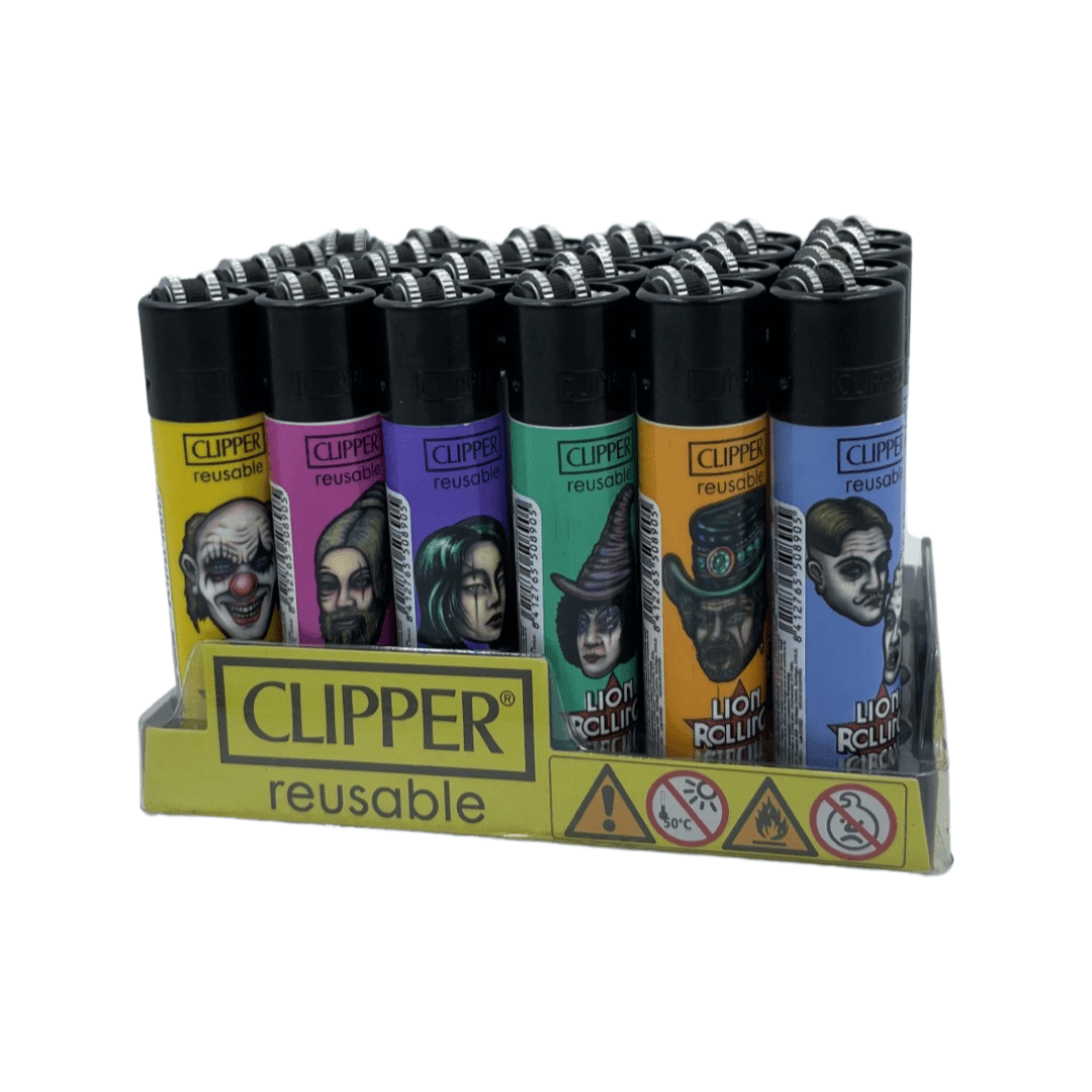 Encendedor Clipper Lion Rolling Circus1