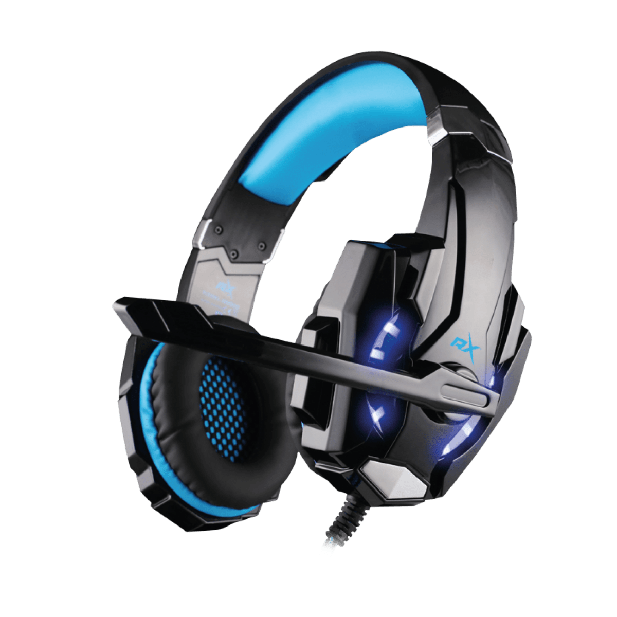 Audifono Premium ReptileX Gamer c/microfono/control volumen RX00381