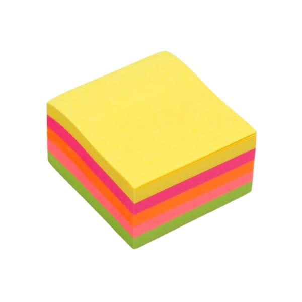 Posit Cuadrado 500 hojas colores cajita acrílico3