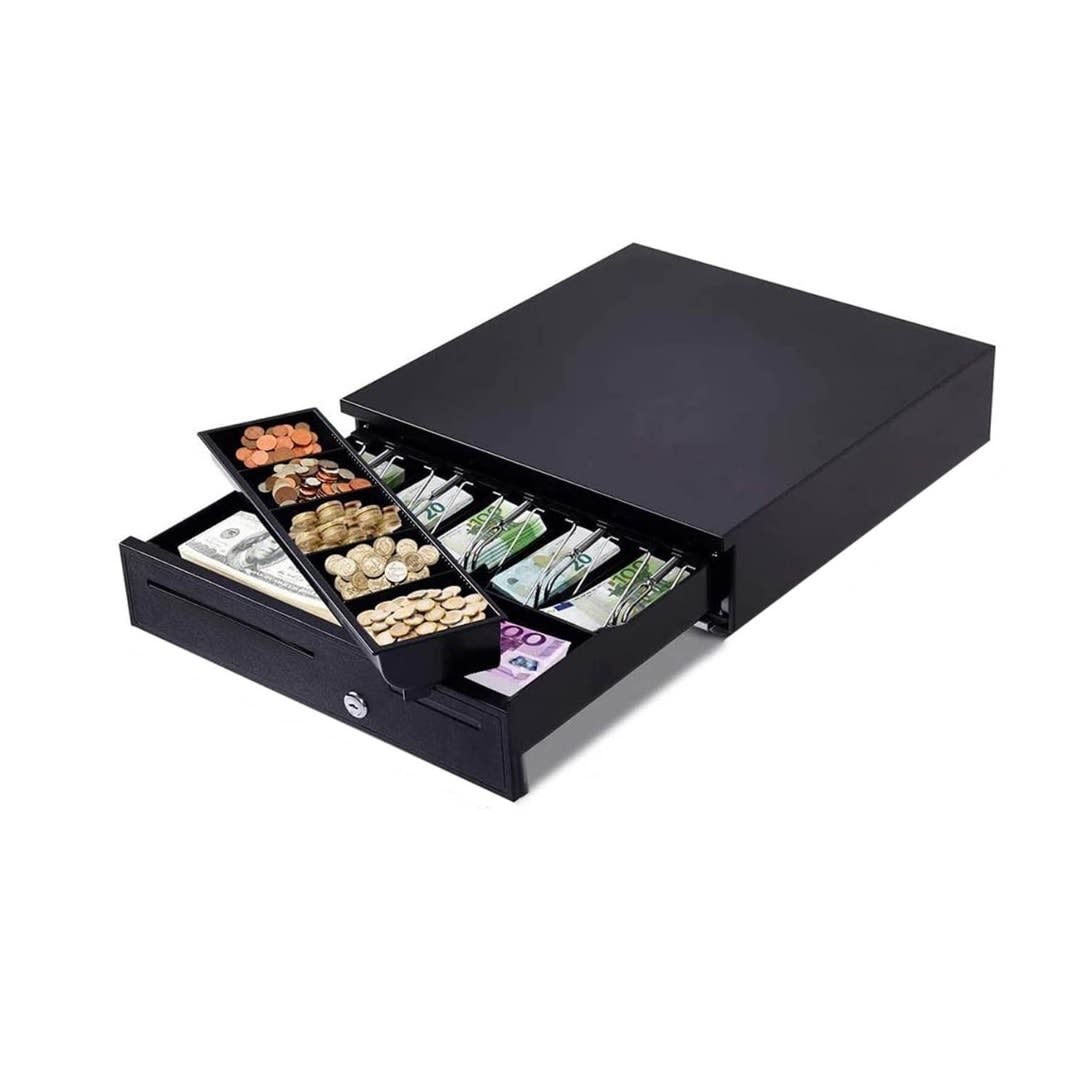 Gaveta de dinero electrónica 4 bill 8 mon3