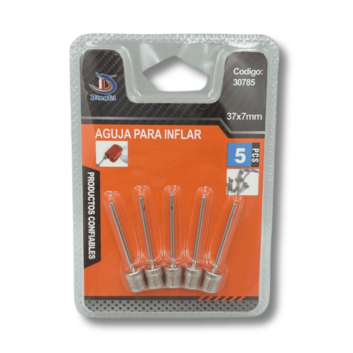 Set 5 Agujas para bombin Dingli307851