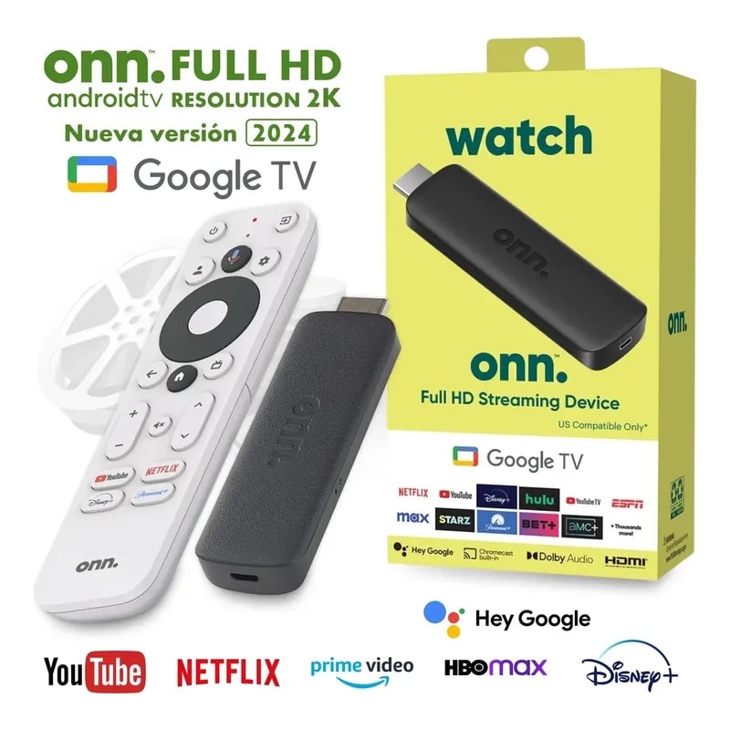 ONN Google Tv ONN-2408A Full HD Streaming Device1