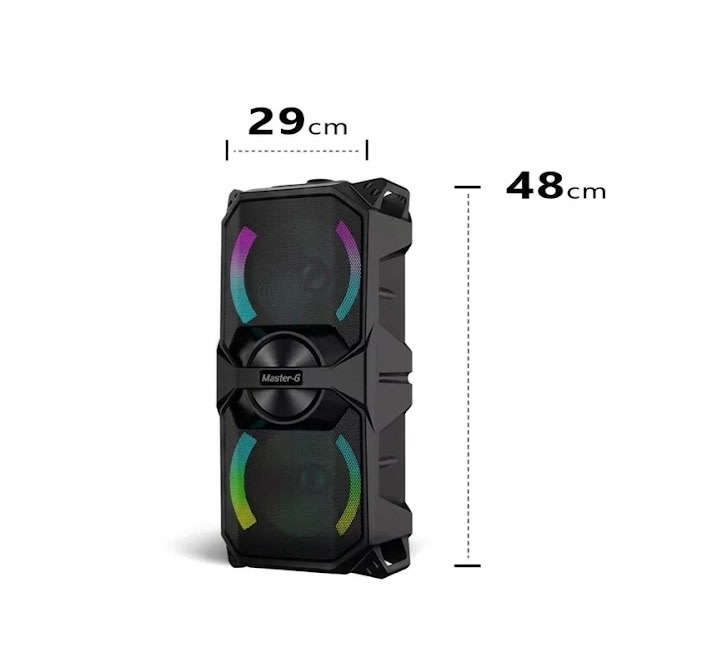 Parlante Master G 6,5''x2 Karaoke Speaker BT LUXOR4