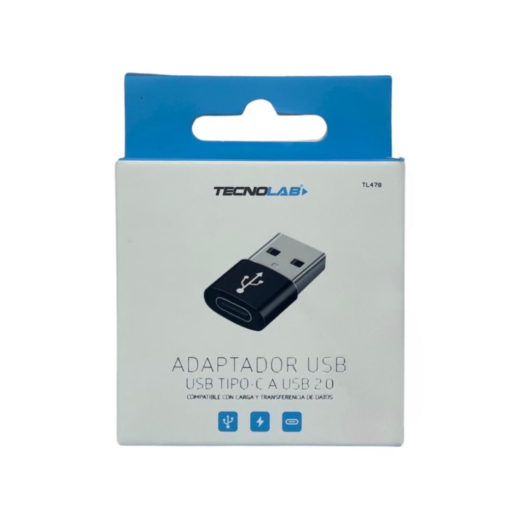 Adaptador OTG USB Tipo C Hembra - USB Macho TL4782