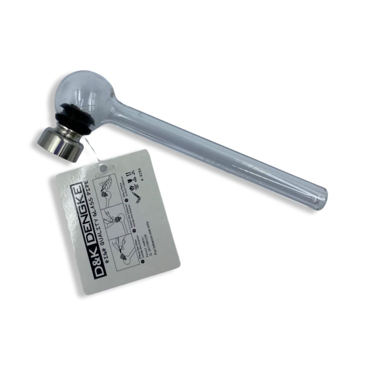 Pipa D&K Dengke Vidrio Pyrex a granel IRM120691