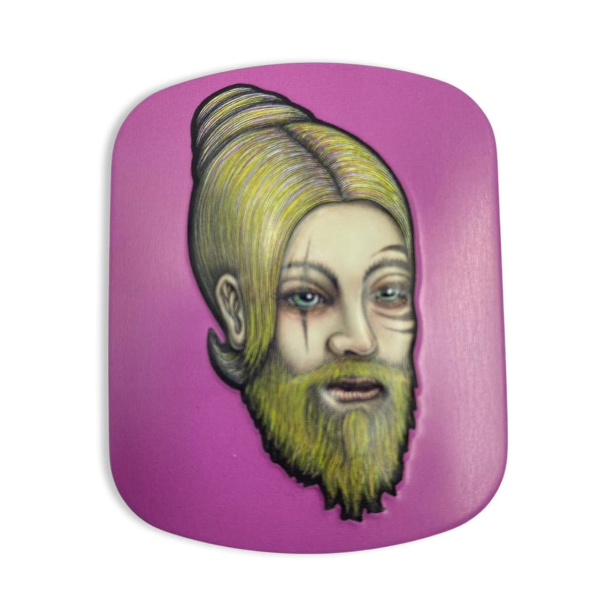 Cajita Metal / Mini  Tin Box Lion Rolling Circus1