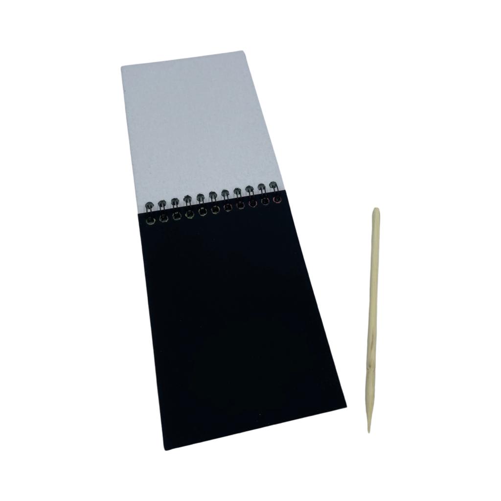 Libreta Rainbow Scratch Note 10x14cms Pequeña2