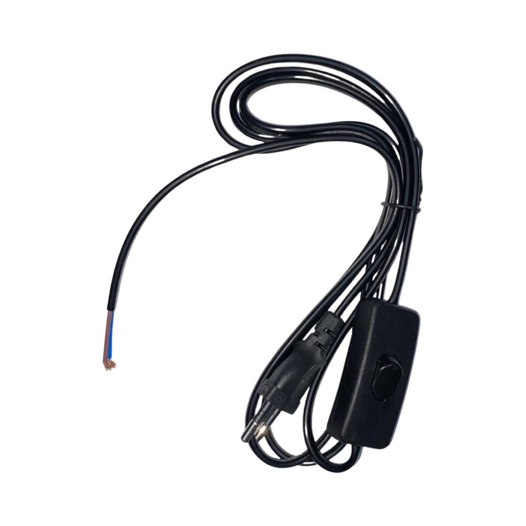 Cable conexión lampara c/interruptor sin soquete1