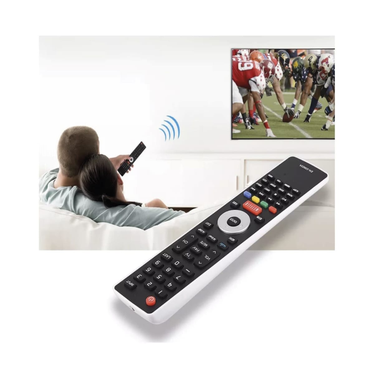Control Remoto Hisense Smart TV CRTV202