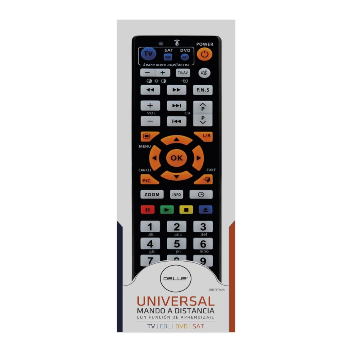 Control Remoto Universal Inteligente de TV Clonador2