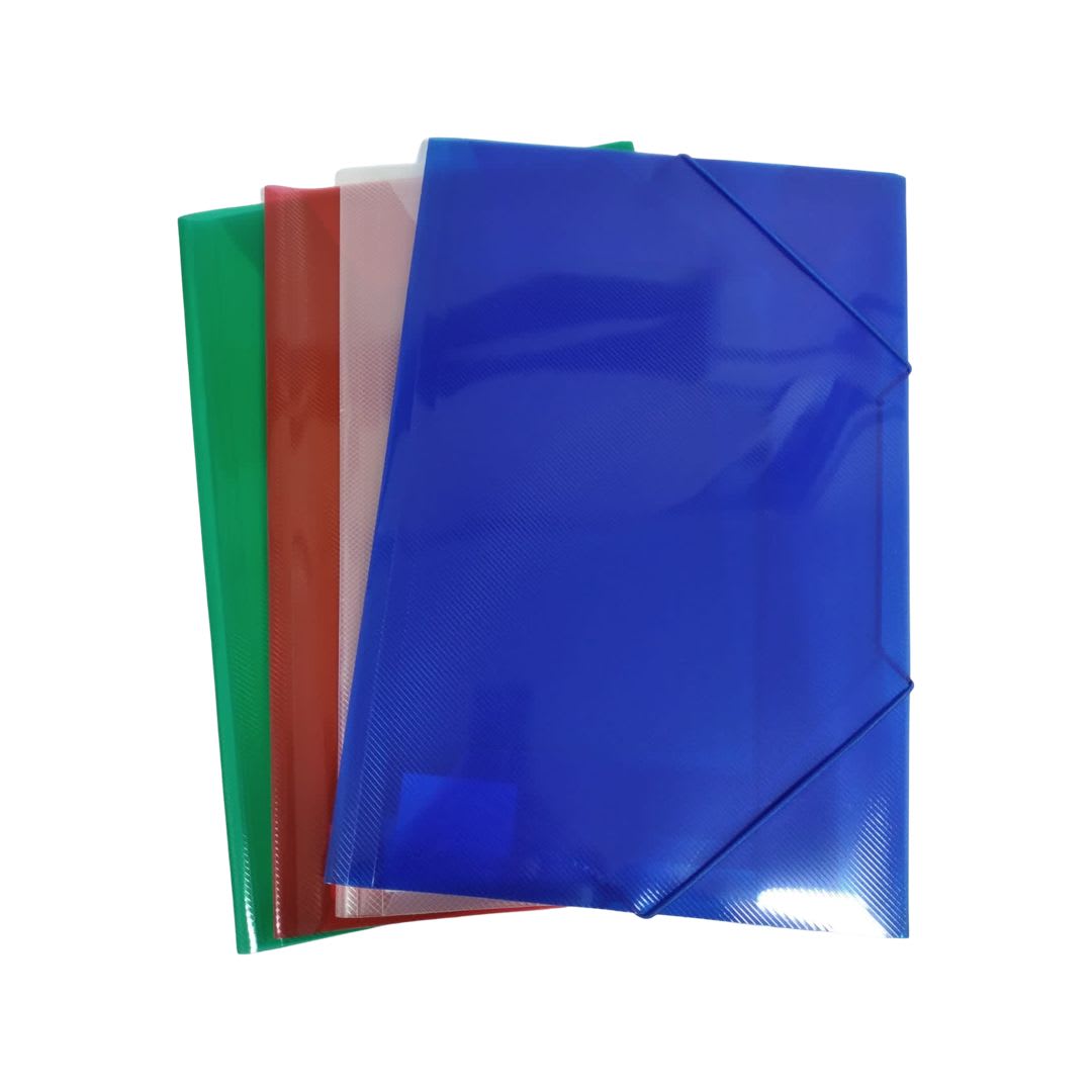 Carpeta Pastica Elastico Colores2