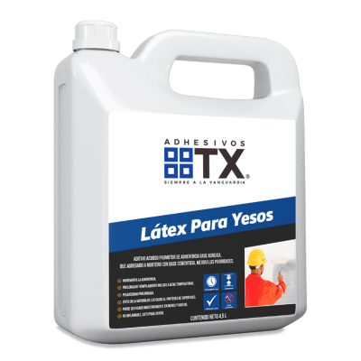 LATEX PARA YESOS - 4,5kg