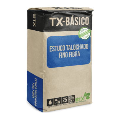 ESTUCO TALOCHADO FINO FIBRA